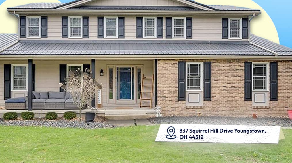 Home at 837 Squirrel Hill Drive, Youngstown, Ohio